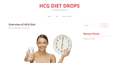 Desktop Screenshot of hcgdiet-drops.com