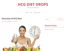 Tablet Screenshot of hcgdiet-drops.com